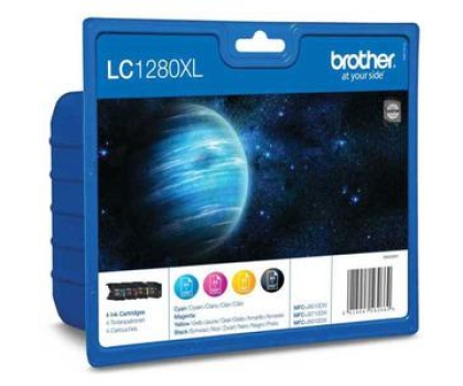 Tusz Brother LC1280XLVALBP CMYK 1200str.